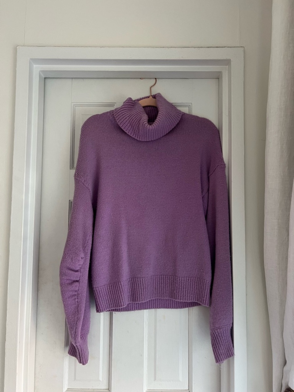 ALC Turtleneck Knit Sweater - Lavender